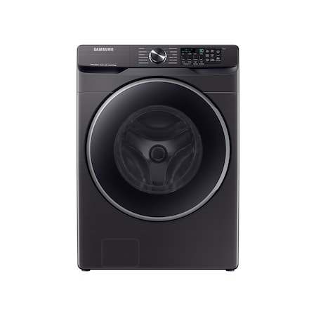 Samsung 5.0 cu. ft. Smart Wi-Fi Enabled Front Load Washer with Super Speed Wash and Steam Technology WF50A8500AV